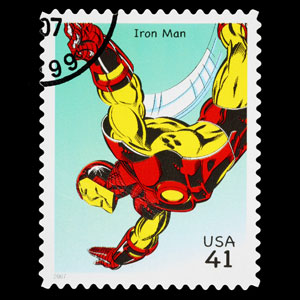 Iron Man stamp