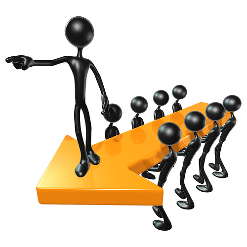 3D_Team_Leadership_Arrow_Concept